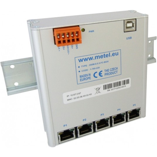 Przełącznik przemysłowy 200M-0.0.5.FC-BOX Metel - 1-780-220 -zdjęcie numer 2