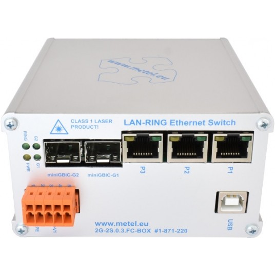 Przełącznik przemysłowy 2G-2S.0.3.FC-BOX Metel - 1-871-220 -zdjęcie numer 1