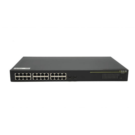 Przełącznik zarządzalny 24-portowy Gigabit PoE+ + 2SFP DCN - ES430-26P-POE