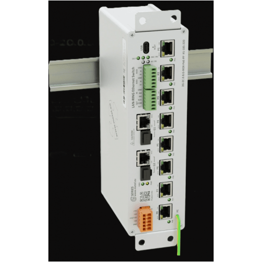 Przełącznik zarządzany przemysłowo 2G-2C.0.8.G-BOX-PoE-PP Metel - 1-185-220 -zdjęcie numer 4