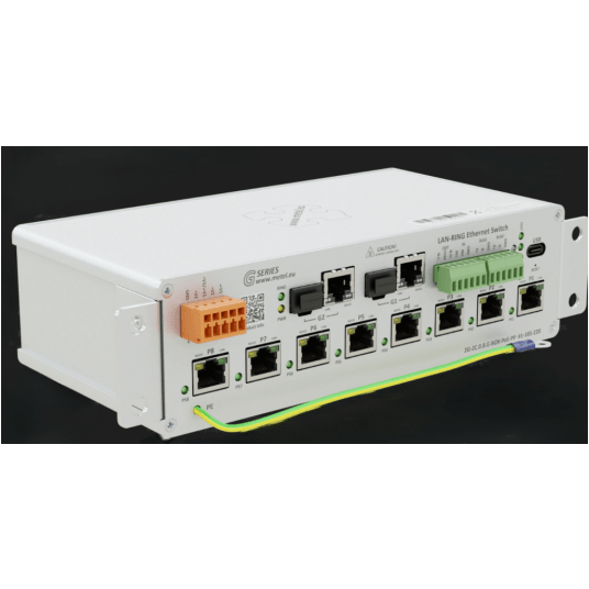 Przełącznik zarządzany przemysłowo 2G-2C.0.8.G-BOX-PoE-PP Metel - 1-185-220 -zdjęcie numer 3