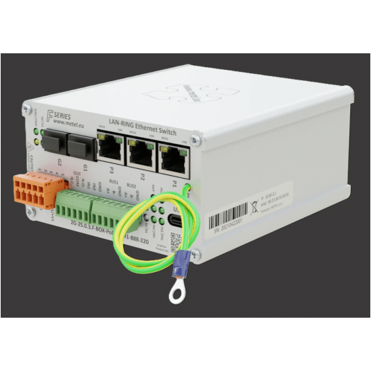 Przemysłowy przełącznik do topologii kołowej 2G-2S.0.3.F-BOX-PoE-PP Metel - 1-888-220 -zdjęcie numer 6