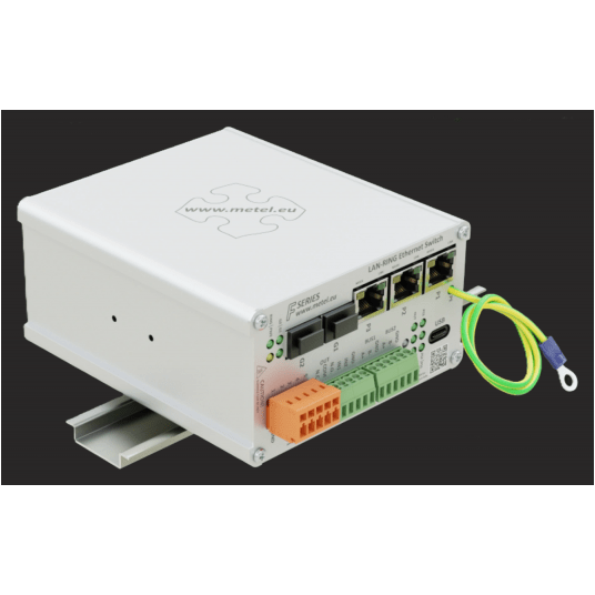 Przemysłowy przełącznik do topologii kołowej 2G-2S.0.3.F-BOX-PoE-PP Metel - 1-888-220 -zdjęcie numer 2