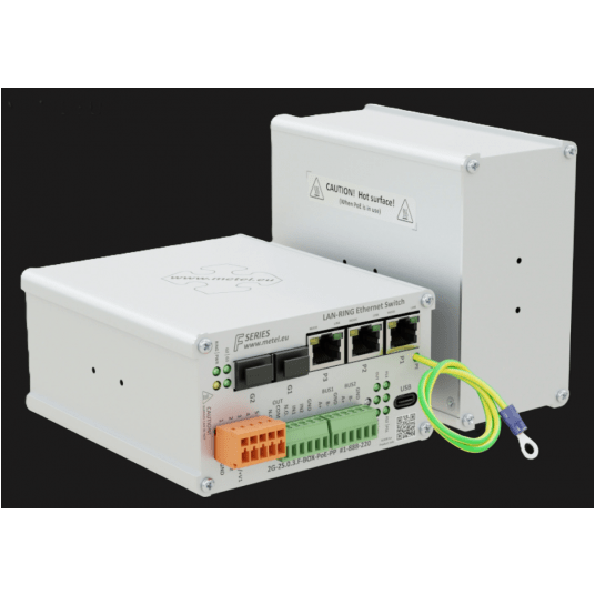 Przemysłowy przełącznik do topologii kołowej 2G-2S.0.3.F-BOX-PoE-PP Metel - 1-888-220 -zdjęcie numer 3