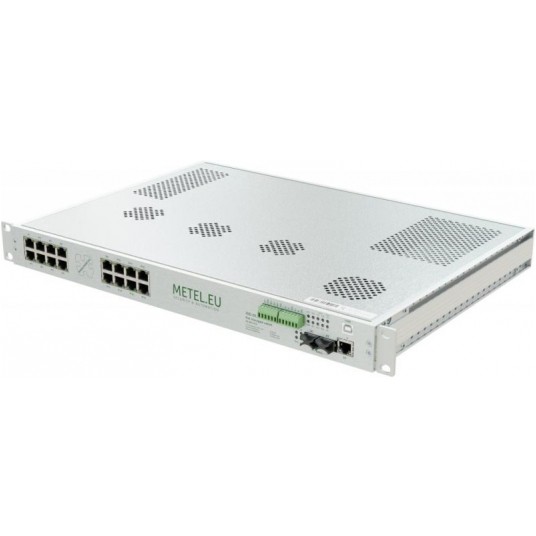 Przemysłowy przełącznik zarządzalny 20G-2X.1.16.F-POE-320-UNIT/1U Metel - 1-991-411 -zdjęcie numer 2