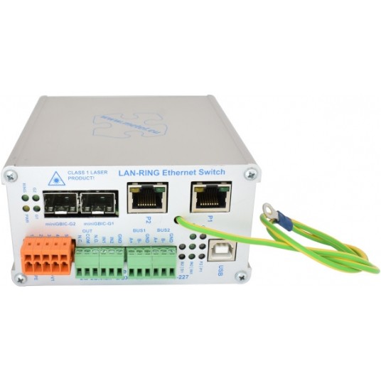 Przemysłowy switch zarządzalny 2G-2S.0.2.F-BOX-PoE-PP Metel - 1-889-220 -zdjęcie numer 1