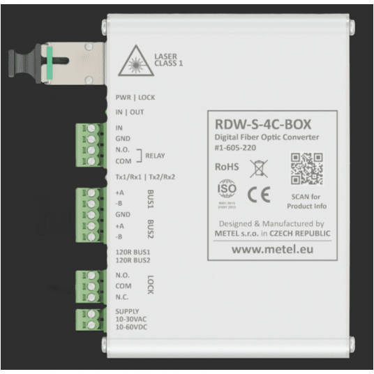 Przemysłowy transoptor cyfrowy TDW-S-4C-BOX Metel - 1-505-220 -zdjęcie numer 3
