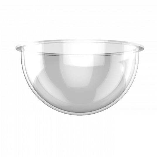 Przezroczysta kopułka zapasowa do kamer TruVision, Aritech - TVD-BS-3C