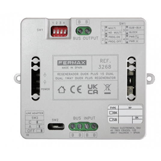 Regenerator Duox Plus Fermax - 3268