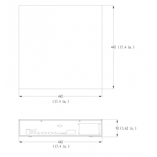 Rejestrator sieciowy 16-kanałowy 12HDD TruVision - TVN-2216-12T -zdjęcie numer 2