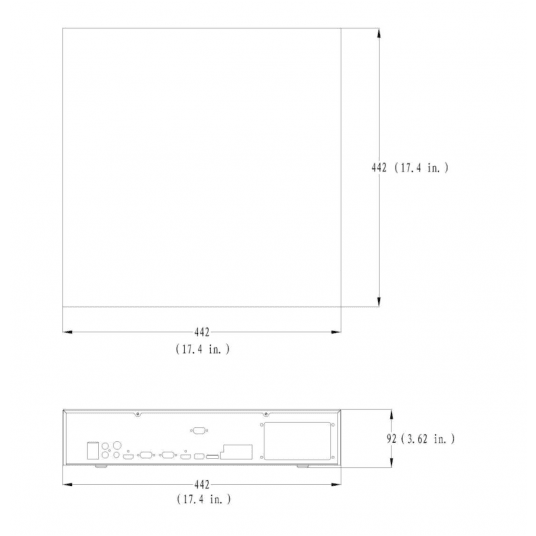 Rejestrator sieciowy 16-kanałowy 12HDD TruVision - TVN-2216P-12T -zdjęcie numer 2