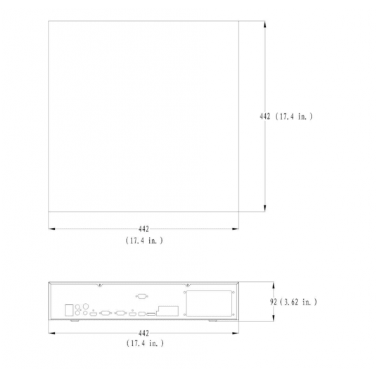 Rejestrator sieciowy 16-kanałowy 12HDD TruVision - TVN-2216S-12T -zdjęcie numer 2