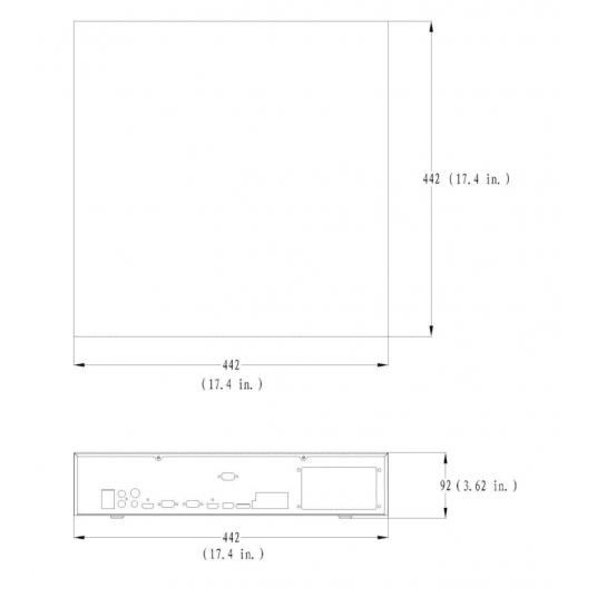 Rejestrator sieciowy 16-kanałowy 16HDD TruVision - TVN-2216-16T -zdjęcie numer 2