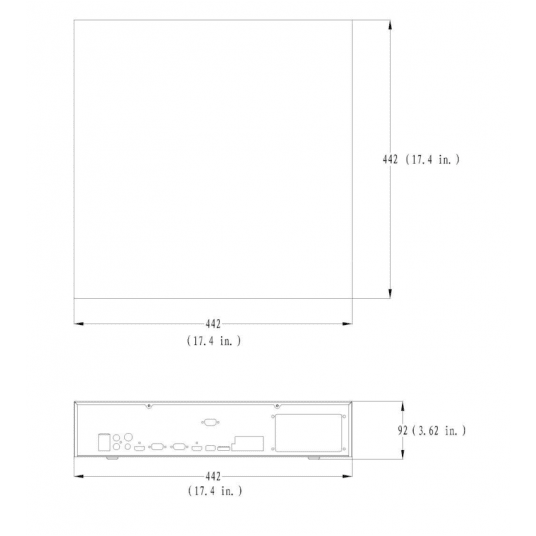 Rejestrator sieciowy 16-kanałowy 16HDD TruVision - TVN-2216P-16T -zdjęcie numer 2