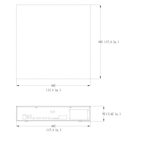 Rejestrator sieciowy 16-kanałowy 16HDD TruVision - TVN-2216S-16T -zdjęcie numer 2