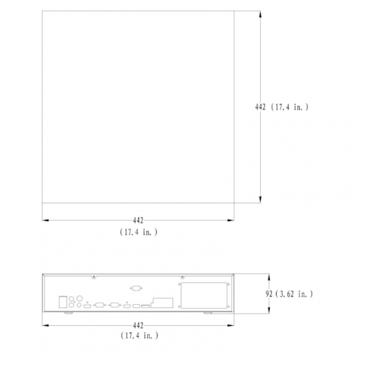 Rejestrator sieciowy 16-kanałowy 18HDD TruVision - TVN-2216-18T -zdjęcie numer 2