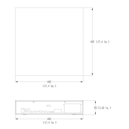Rejestrator sieciowy 16-kanałowy 18HDD TruVision - TVN-2216P-18T -zdjęcie numer 2