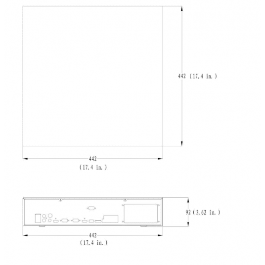 Rejestrator sieciowy 16-kanałowy 18HDD TruVision - TVN-2216S-18T -zdjęcie numer 2
