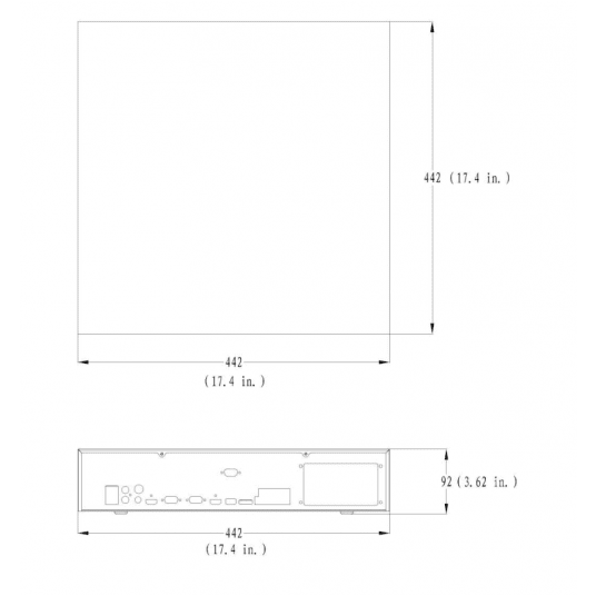Rejestrator sieciowy 16-kanałowy 24HDD TruVision - TVN-2216-24T -zdjęcie numer 2