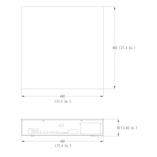 Rejestrator sieciowy 16-kanałowy 24HDD TruVision - TVN-2216P-24T -zdjęcie numer 2