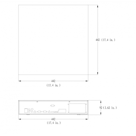 Rejestrator sieciowy 16-kanałowy 2HDD TruVision - TVN-2216P-2T -zdjęcie numer 2