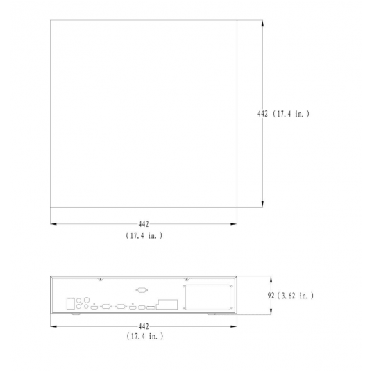 Rejestrator sieciowy 16-kanałowy 2HDD TruVision - TVN-2216S-2T -zdjęcie numer 2