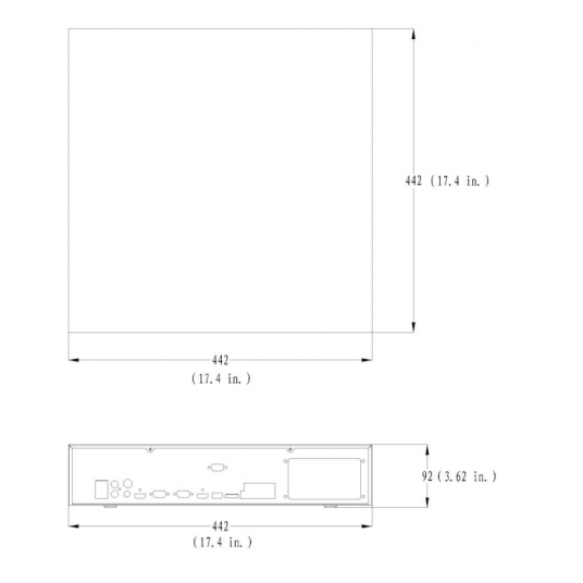 Rejestrator sieciowy 16-kanałowy 42HDD TruVision - TVN-2216P-42T -zdjęcie numer 2