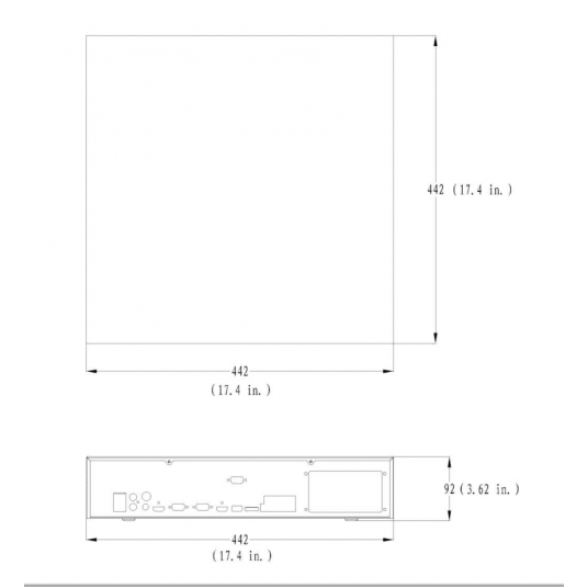 Rejestrator sieciowy 16-kanałowy 4HDD TruVision - TVN-2216-4T -zdjęcie numer 2