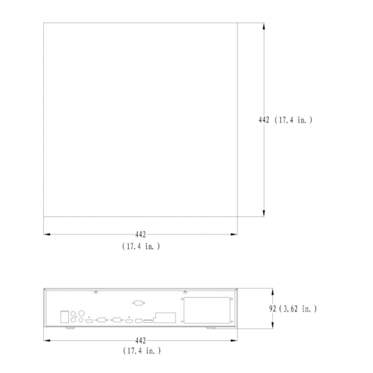 Rejestrator sieciowy 16-kanałowy 4HDD TruVision - TVN-2216P-4T -zdjęcie numer 2