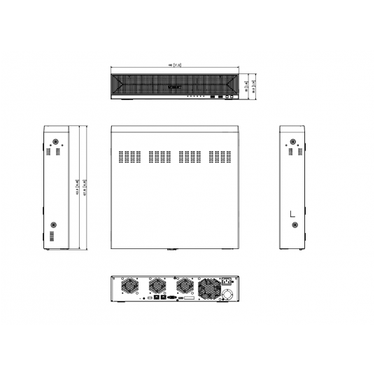 Rejestrator sieciowy 16-kanałowy 8HDD Hanwha Vision - XRN -1620B2