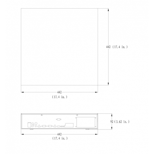 Rejestrator sieciowy 16-kanałowy 8HDD TruVision - TVN-2216-8T -zdjęcie numer 2
