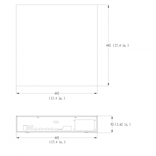 Rejestrator sieciowy 16-kanałowy 8HDD TruVision - TVN-2216P-8T -zdjęcie numer 2