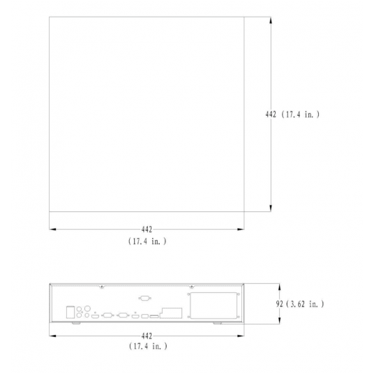 Rejestrator sieciowy 16-kanałowy 8HDD TruVision - TVN-2216S-8T -zdjęcie numer 2