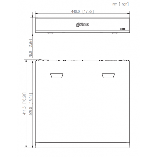 Rejestrator sieciowy 32-kanałowy 1U 4HDD WizMind Dahua - NVR5432-XI/Pro -zdjęcie numer 5