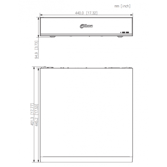 Rejestrator sieciowy 64-kanałowy 1U 8HDD WizMind Dahua - NVR5864-XI/Pro -zdjęcie numer 5