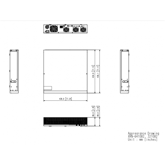 Rejestrator sieciowy 64-kanałowy 8HDD Hanwha Vision - XRN-6410B2