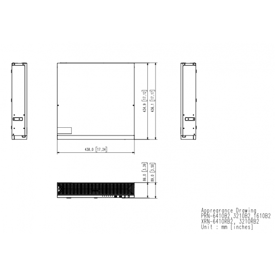 Rejestrator sieciowy 64-kanałowy 8HDD Hanwha Vision - XRN-6410RB2