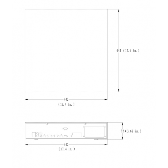 Rejestrator sieciowy 8-kanałowy 12HDD TruVision - TVN-2208-12T -zdjęcie numer 2