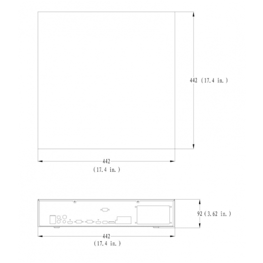 Rejestrator sieciowy 8-kanałowy 18HDD TruVision - TVN-2208-18T -zdjęcie numer 2