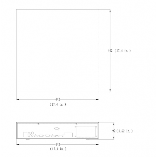 Rejestrator sieciowy 8-kanałowy 24HDD TruVision - TVN-2208-24T -zdjęcie numer 2