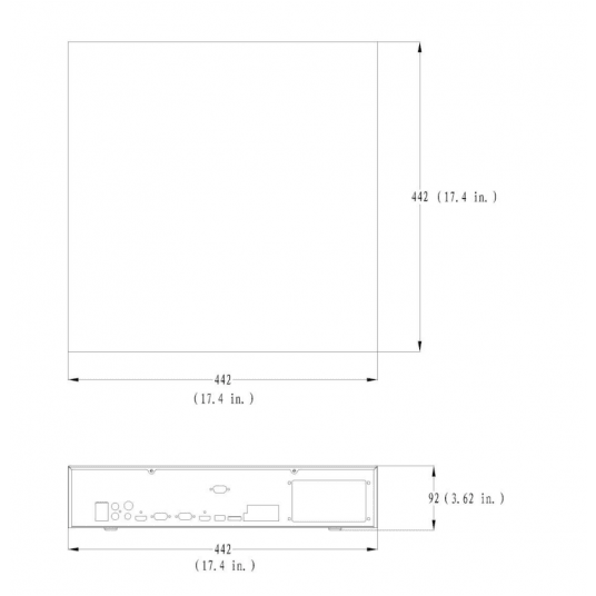 Rejestrator sieciowy 8-kanałowy 24HDD TruVision - TVN-2208S-24T -zdjęcie numer 2