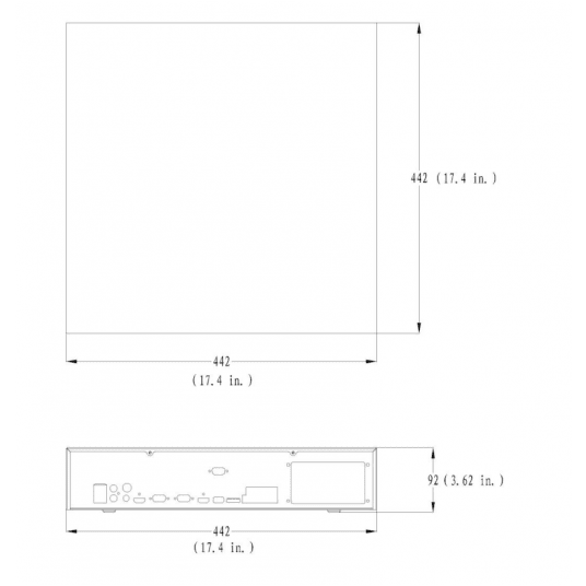 Rejestrator sieciowy 8-kanałowy 4HDD TruVision - TVN-2208-4T -zdjęcie numer 2