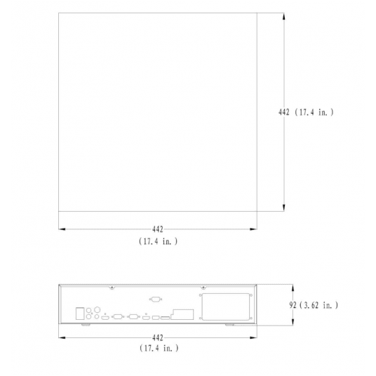 Rejestrator sieciowy 8-kanałowy 4HDD TruVision - TVN-2208S-4T -zdjęcie numer 2