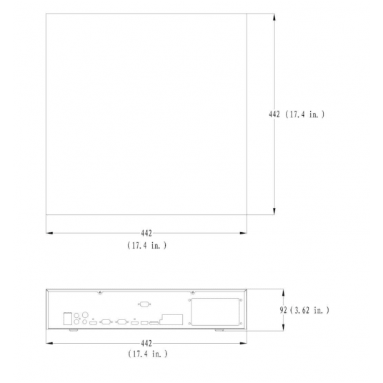 Rejestrator sieciowy 8-kanałowy 8HDD TruVision - TVN-2208-8T -zdjęcie numer 2