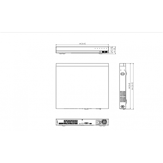 Rejestrator sieciowy 8-kanałowy Hanwha Vision - XRN-820S -zdjęcie numer 2
