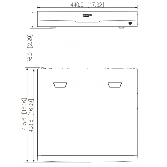 Rejestrator sieciowy Dahua 32-kanałowy 4HDD 1.5U - NVR5432-EI