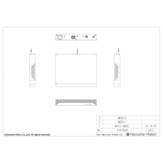 Rejestrator wideo Hanwha Vision - AIB-800A -zdjęcie numer 5