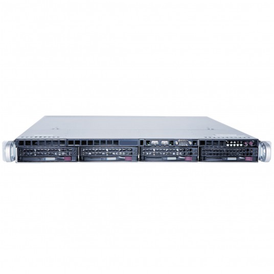 Serwer rackowy 1U 4sloty na dyski RAID6 HANWHA - 1U-4BAY-SERVER-RAID6CONFIG