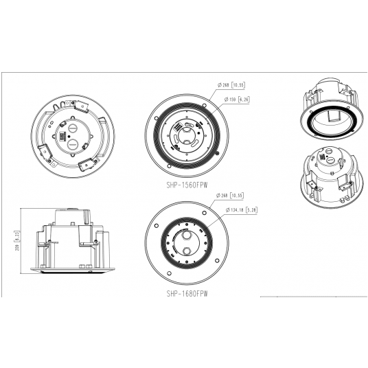 SHP-1680FPW