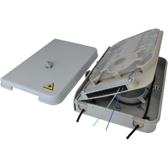 Skrzynka optyczna z mocowaniem DIN35 Metel - OB12-DIN -zdjęcie numer 2